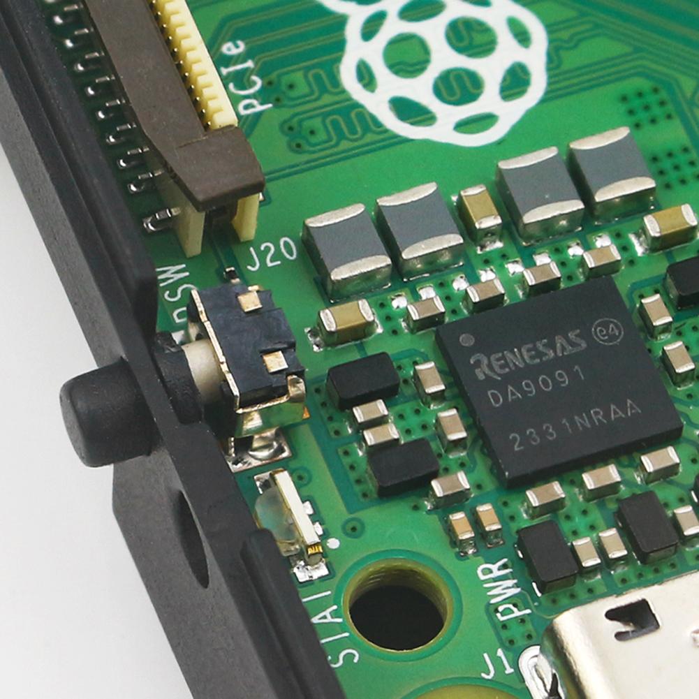 Корпус из алюминиевого сплава Корпус с радиатором и вентилятором Корпус с охлаждающим вентилятором Металлический корпус Охлаждающий корпус Подходит для Raspberry Pi 5