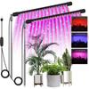 KEBINCPLED USB Telescopic Tube Grow Lamp Full Spectrum 5V With Control Fitolamp Lights Home Indoor Flower Seedling Phyto Light