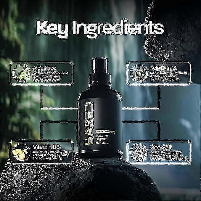 suitable for 2025 Sea Salt Spray, Santal Sandalwood Sea Salt Spray, Sea Salt Spray Hold For Hair-jc