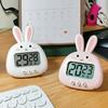 Alarm Timer Large Screen Precise Timing Cartoon Rabbit Kitchen Timer Manual Reminder Clock Home Supply