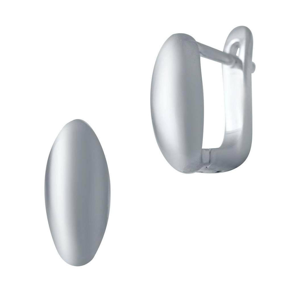 Silver Earrings Without Stones (2029960)