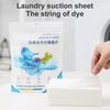 Laundry Color Catcher Concentrated Lock Color White Prevent Light Colored Clothes Dyed Laundry Sheet for Home