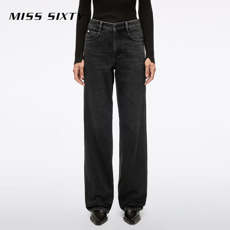 MISS SIXTY Women's Winter Cashmere Blend Straight Jeans