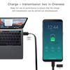 PD 60W USB C - USB C кабель для передачи данных выдвижной шнур для быстрой зарядки ноутбука совместимый с телефонами Type C Switch планшетами