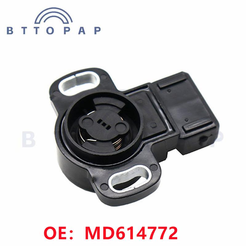 Датчик положения дроссельной заслонки TPS MD614772 Для 3.5L 1999-2000 Mirage 1.5L 1.8L Eclipse 2.4L 1997-2002 Mitsubishi Diamante MD614734