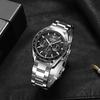 T503M Cassiopeia Multi Diamond Watch Men's Metal Watch (leather Strap Included)