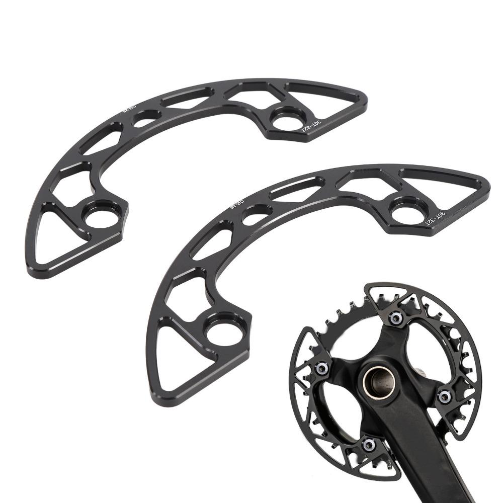 30T To 32T Chainring Guard Aluminum Alloy Chainring Protective Guard Bicycle Crankset Protection