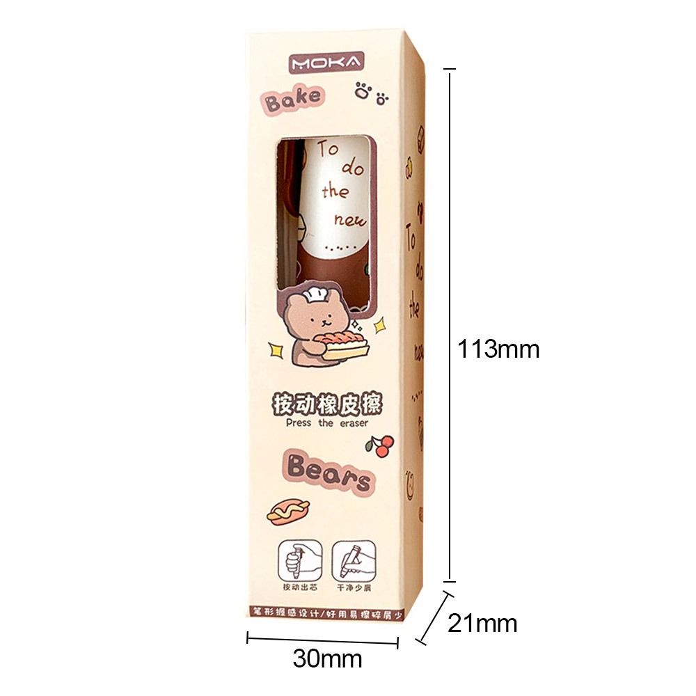 Канцелярские товары Нажимной карандаш ластик сменный резиновый стержень ручка тип ластик студенческий подарок