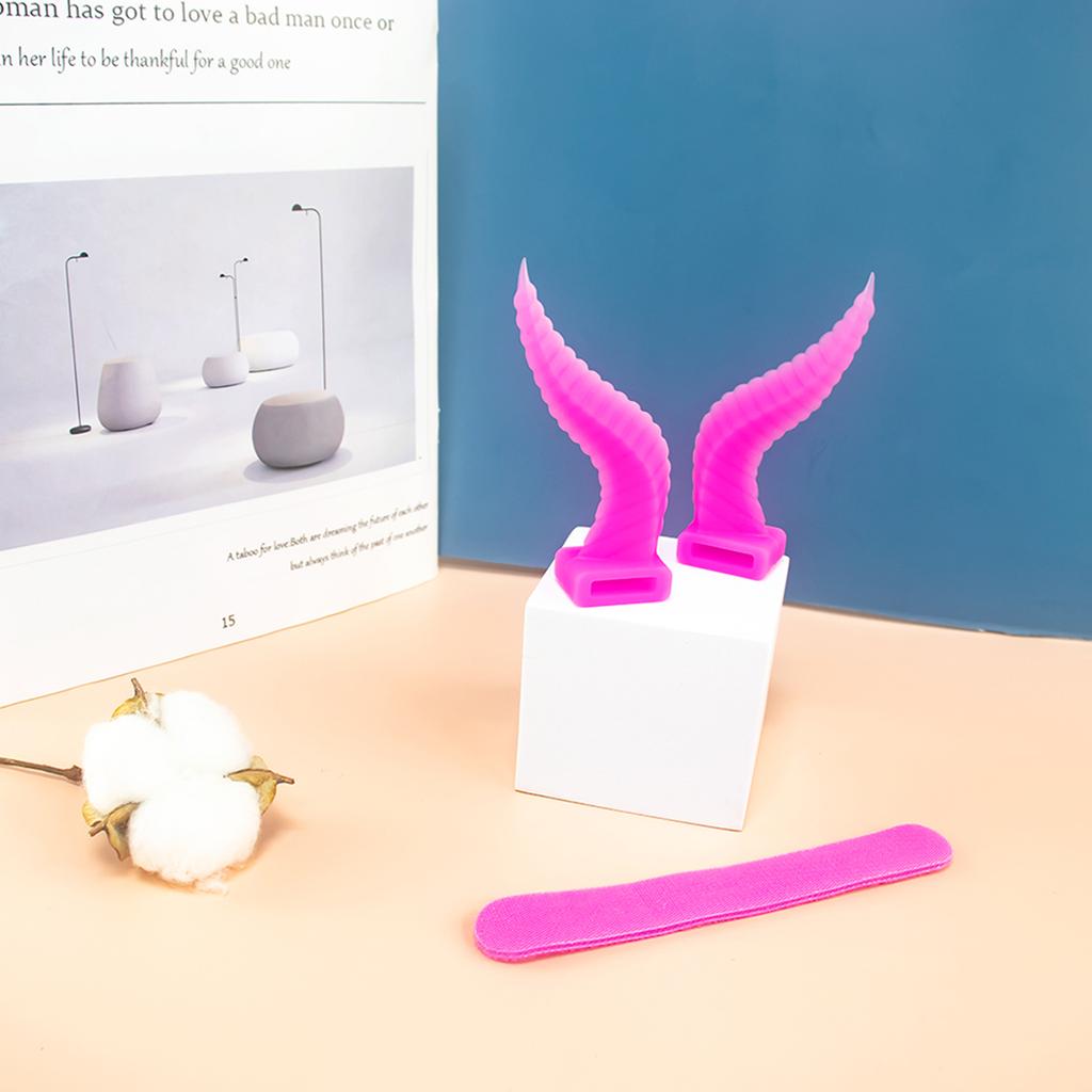 3D Рога коровы для наушников Косплея Коровье ухо для геймеров и стримеров