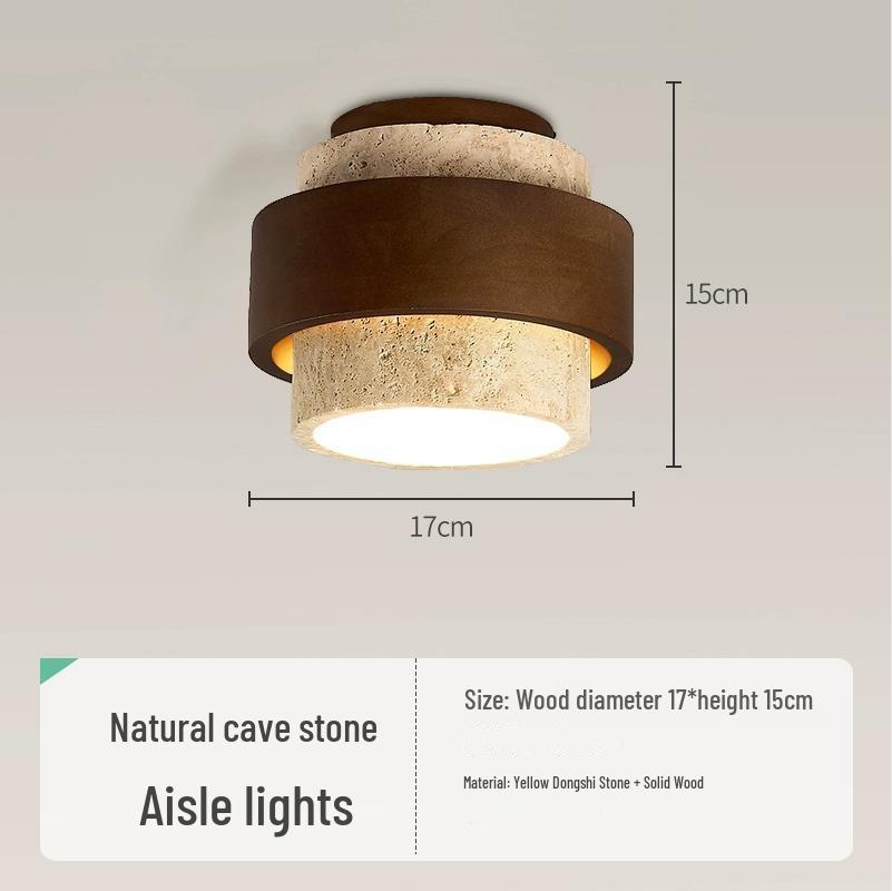 Настенный светильник Ваби-Саби в стиле середины века кремового цвета для спальни или гостиной