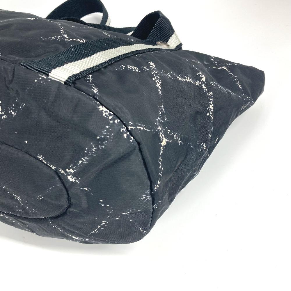 Chanel Старая дорожная линия Сумка для питомца Сумка через плечо Сумка через плечо Дорожная сумка Нейлон Черный