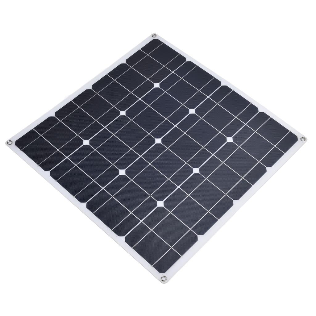 Solar Panel 60W 5V Dual Output Portable Waterproof Flexible Monocrystalline Solar Panel Charger
