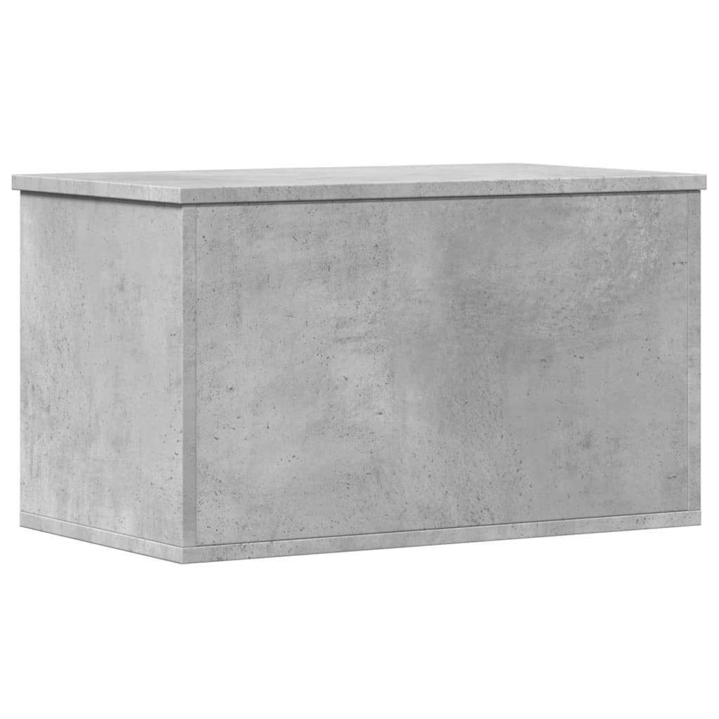 Vidaxl Skrzynia, Szarość Betonu, 60X35X35 Cm, Materiał Drewnopochodny