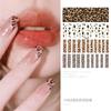 Series Leopard Nail Art Sticker 3D Nail Decals Nail Art Decorations Animal Tiger Nail Sticker