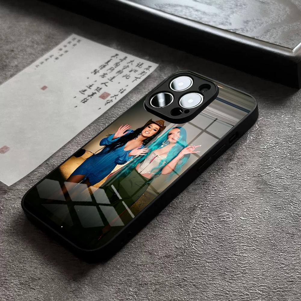 Fashion Karol G Phone Case For iPhone 18 16 Pro Max 15 Plus 14 Pro 12 11 13 Mini X XR XS Max 8 7 Plus SE Glass Cover
