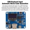 Клавиатура для тренировки CW с OLED-дисплеем и USB-интерфейсом, Морзянка-манипулятор для тренировок
