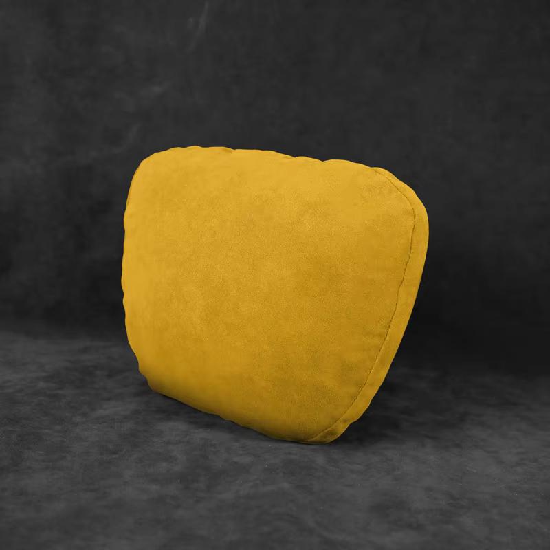 ABX2 For Citroen Ami Basalt Berlingo C3 Aircross C4 Cactus C5 X Suede Car Neck Rest Pillow - Auto Seat Neck Support Accessories