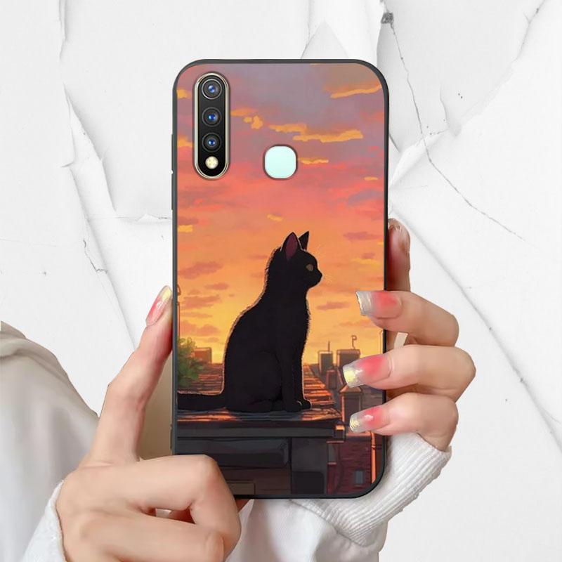 Чехол Для Vivo Y19 Y 19 Чехол Силиконовый Мягкий ТПУ Чехол Для Телефона Для Vivo Y19 1915 VIVOY19 Funda Capa Модный Ударопрочный Корпус Coque