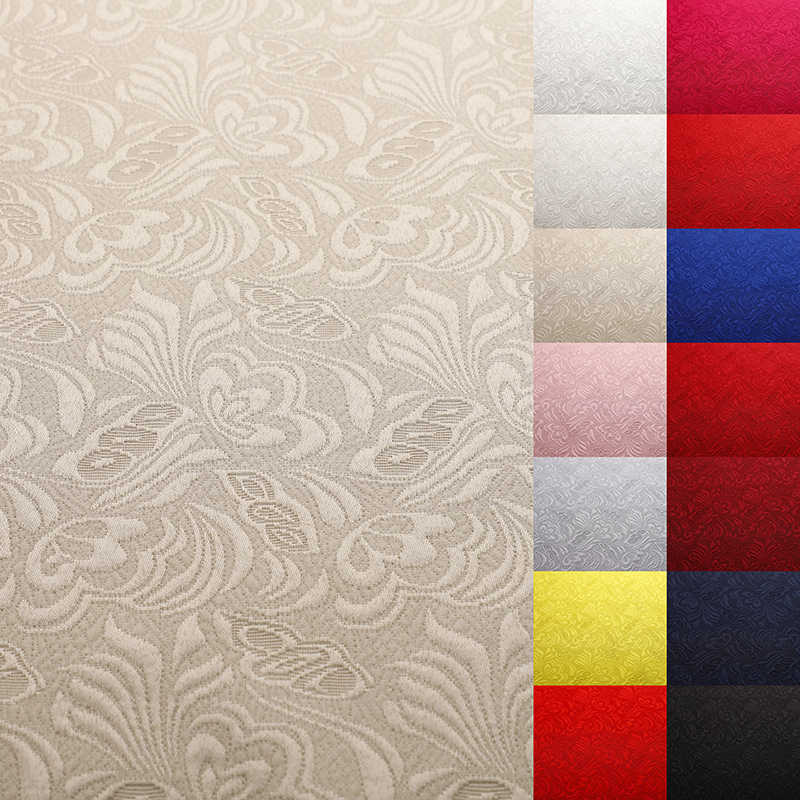 Утолщенная однотонная жаккардовая ткань DIY Ткань Ретро тисненая жаккардовая ткань с бабочками