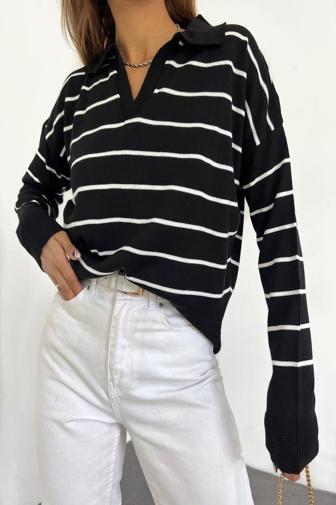 Women's Fashion Pullover Long Sleeve Sweaters Autumn and Winter Casual Knitted Top T-shirt One Size SL