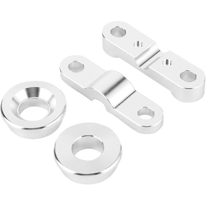Acouto Shifter Bushing Kit Front Rear Shifter Bushing Kit Replace Aluminum Alloy Fit for Civic/Del Sol B16 B18 with B Series Engine