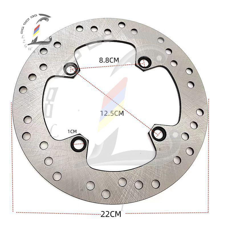 Front and Rear Brake Discs & Rotors for XR250, CRM250, XLR250, CR250