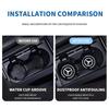 1/2Pcs Car Auto Water Cup Slot Non-Slip Mat Water Cup Bottle Holder Mat For Mercedes benz A B R G Class GLK GLA w204 W251 W463 NOQRS1