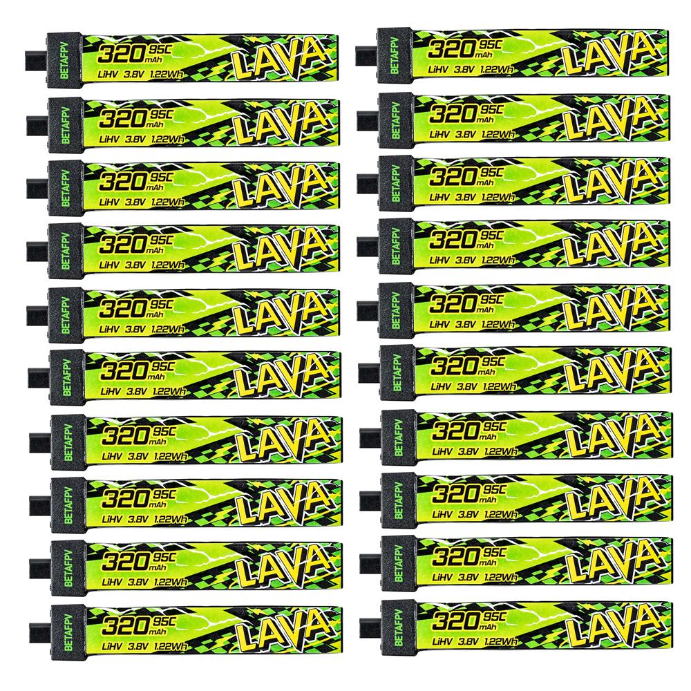 НОВЫЙ АККУМУЛЯТОР BETAFPV LAVA II 1S 95C 280 320 480 580 680 мАч 3,8 В LiHV с разъемом BT2.0 для Air65, Air75, Meteor75 Pro, Cetus Pro X