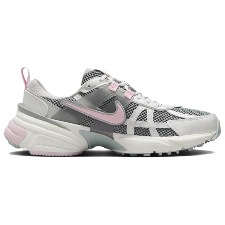 Nike V2K Run Light Pumice Pink Foam женские кроссовки серые фотонно-пылевые металлик-саммит-белый HQ4046-001