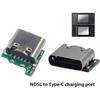 1 шт. Для NDSL Преобразователь в USB-C Мод USB Type C Зарядный разъем Замена для NDS Lite USB-C Порт зарядки Игровые аксессуары