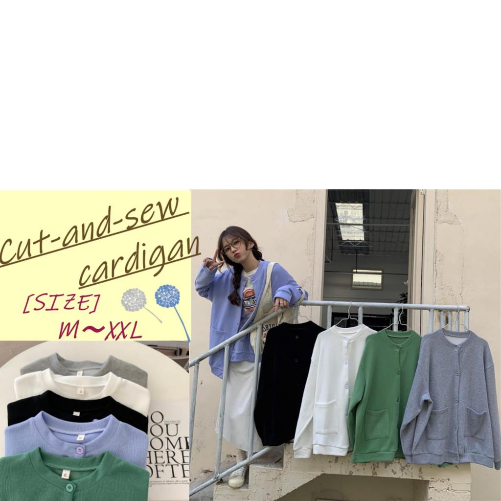 Женский кардиган-жакет 1/2plus, смесовый хлопок, свободный крой, с карманами, без воротника, размер L (черный)