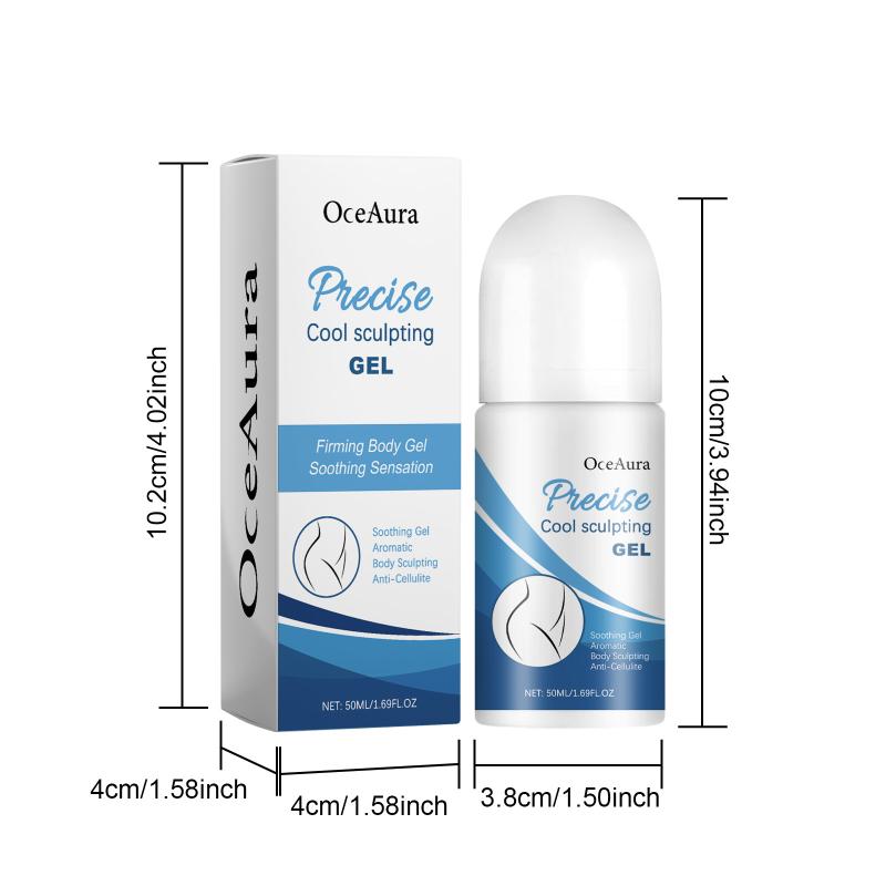Oceaura Slimming Roller Massage Gel Body Shaping Firming Cream For Thighs Abdomen Body Care