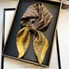 70 * 70cm New Silk Small Square Scarf For Women'S Neck Protection Professional Scarf Versatile Hair Tie Headscarf Scarf