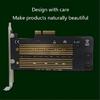 M.2 NVME Адаптер-ускоритель с поддержкой двух SSD для слота PCIE Адаптер-конвертер M+B Key SSD в PCIE Адаптер NVME