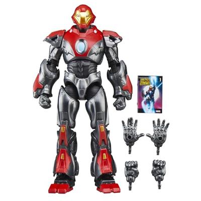 Hasbro MARVEL Legends Серия Ultimate Железный Человек Стиль комиксов Коллекционная фигурка 15 см (с комикс-аксессуарами размера персонажа) G1593 Оригинальный Pro