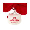 Sanrio Hello Kitty I Love Hello Kitty Ribbon Keychain Red
