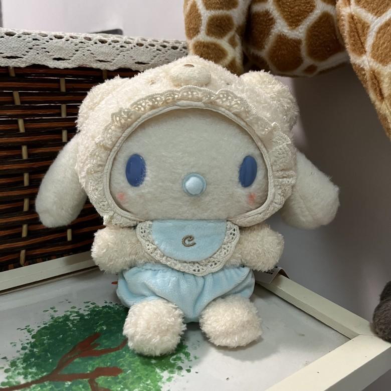 Sanrio Cinnamoroll Plush Toy With Short Pile Fabric For Kids Room Decor And Gift