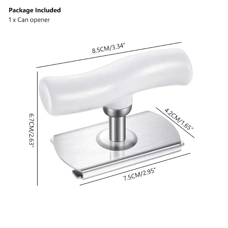 Инструменты для открывания банок Крышка Легкий гаджет Ручной Открывалка для банок Регулируемый Нержавеющая сталь Крышки Сняты Бутылка Закручивание 1-3,7 дюйма Кухня