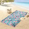 Cherry Blossom Floral Pattern Beach Towel Beach towel quick-drying for travel outdoor sports jogging beach and swimming