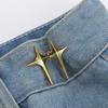 1Pair Clips Button Pants Fastener Pants Pin Retractable Button Loose Button For Waist For Jeans Perfect Fit Redu Waist