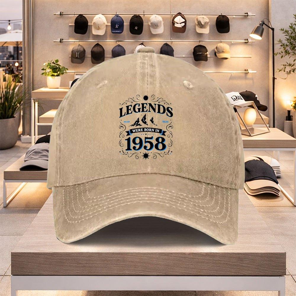 Spring And Summer Versatile Trendy Baseball Cap Legendary Mountain Pattern Fashionable Hat Perfect for ValentineS Day Ca