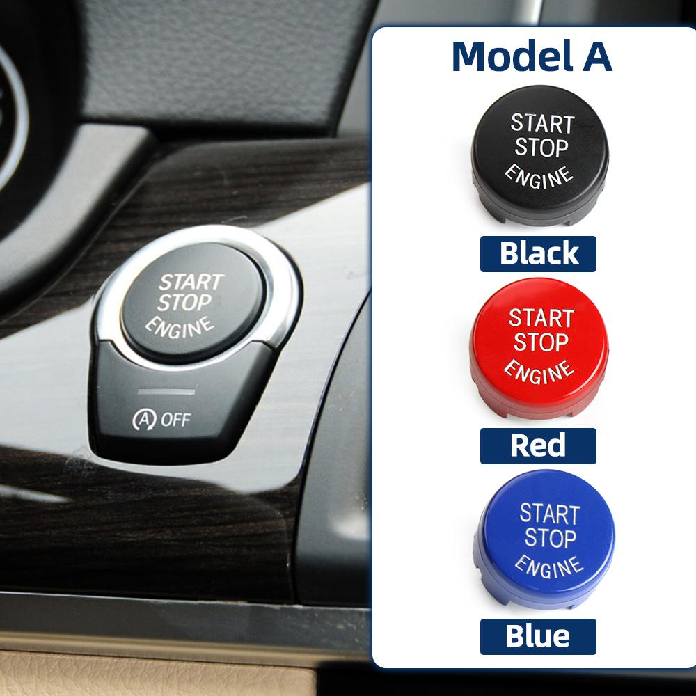 LHD Car Accessories 61319153831 Engine Ignition Start Stop Push Switch OFF Button Cover For BMW X3 X4 Series F25 F26