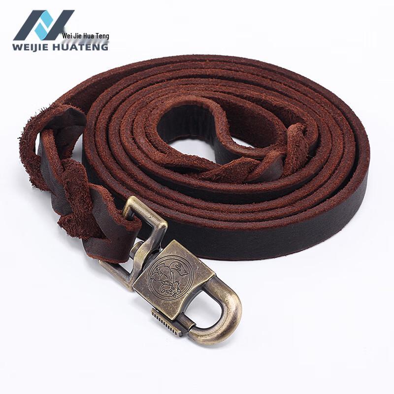 Leather Dog Training Leash