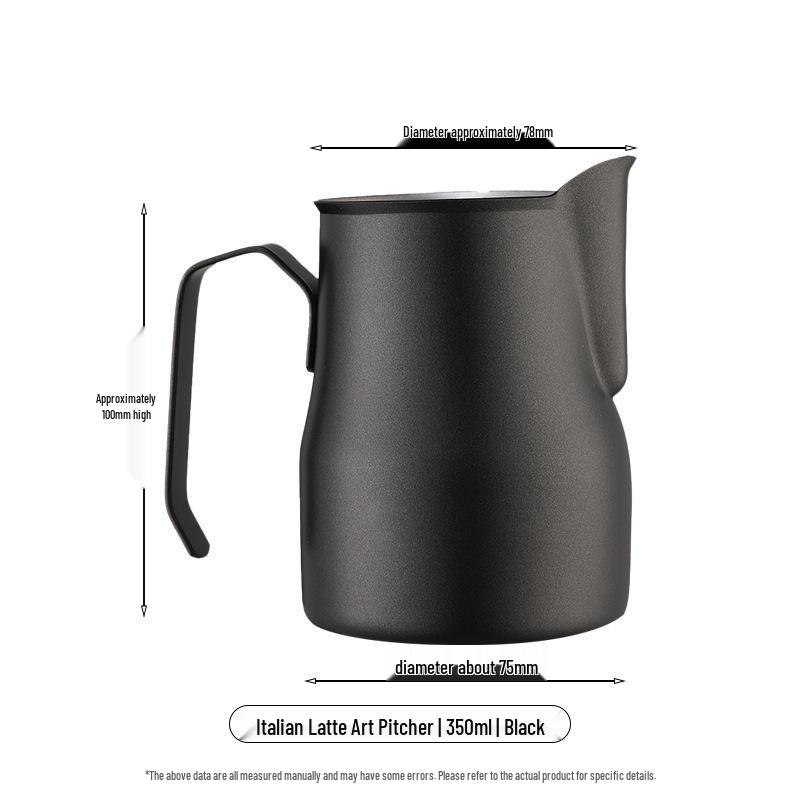 Кувшин для латте из нержавеющей стали: Питчер для взбивания молока для латте-арта