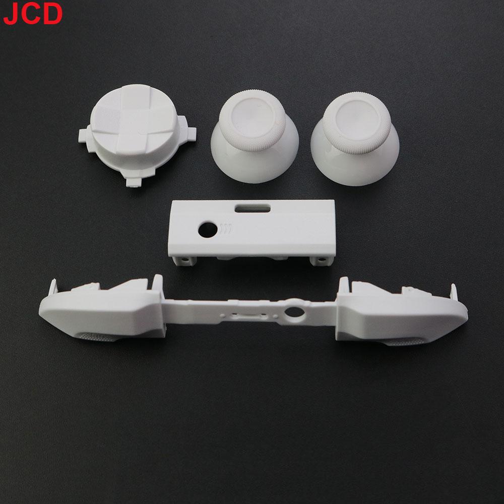 5in1 For Xbox Series X S Controller  LB RB Button Strip Middle BaffleStrip Cross Direction Keys Analog Joystick Cap D-Pad Button