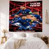Mbappe Custom Your Name Wall Decor Tapestry Art For Pet Memorial Birthdaywedding Party Backdrop Family Gift