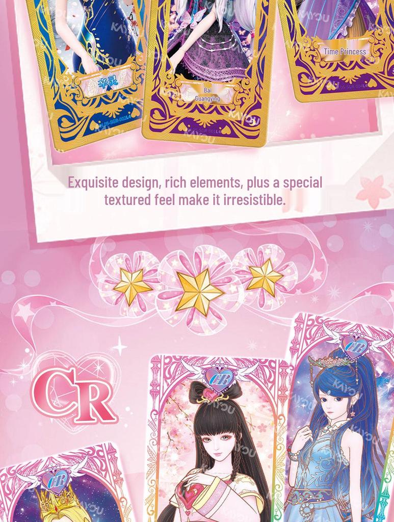 Игровые карты Ye Luoli 5-й серии Linglong Подарочная коробка: Значок Ограниченной Серии для Девочек - Новый Год 2026