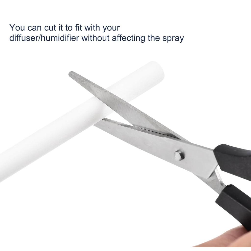 40 штук Хлопковые фильтрующие стержни для увлажнителя Заправки Фитили для USB-питания Диффузоры тумана Портативная замена диффузора