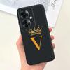 For OPPO Reno11F 5G Case CPH2603 Fashion Letters Phone Cases For OPPO Reno11 F Cover Reno 11F 11 F 5G Bumper F25 Pro Soft Fundas
