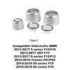 Premium Crystal Volume & AC Knob Covers for BMW F30 F10 F25 F15 F02 G30 G01 G02 Interior Air Conditioning Control Knob Button